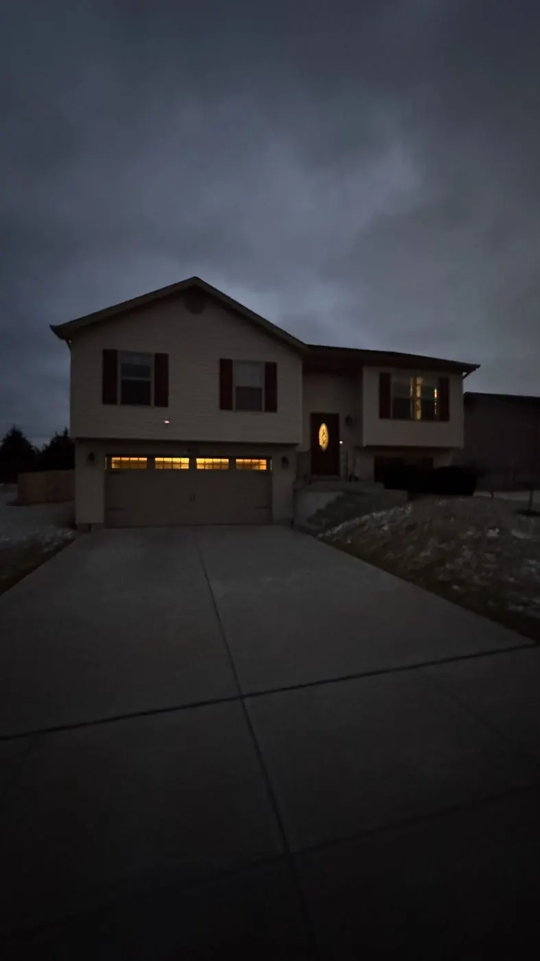 After โ Color-changing landscape lighting