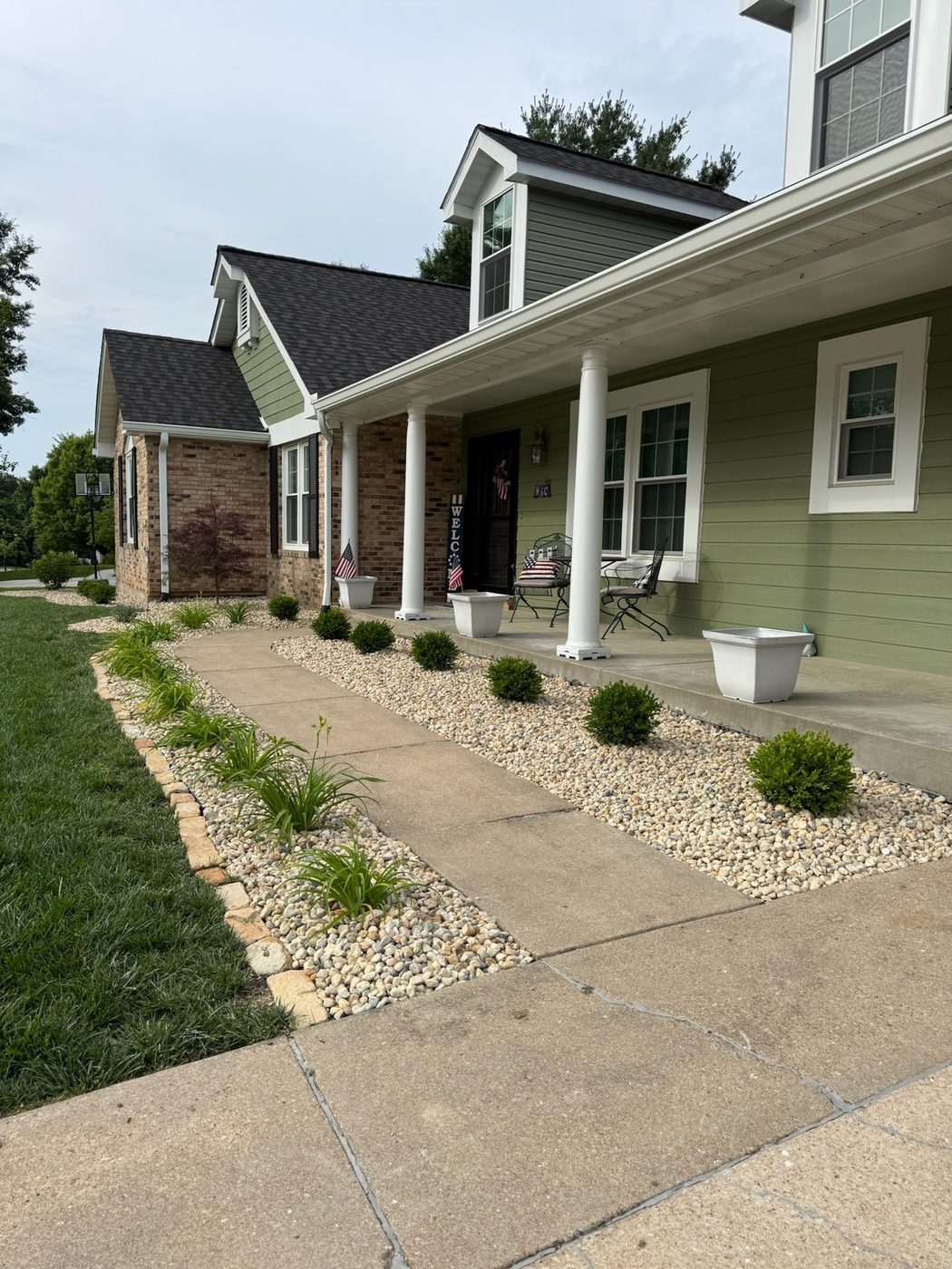 Before — Landscape design + install
