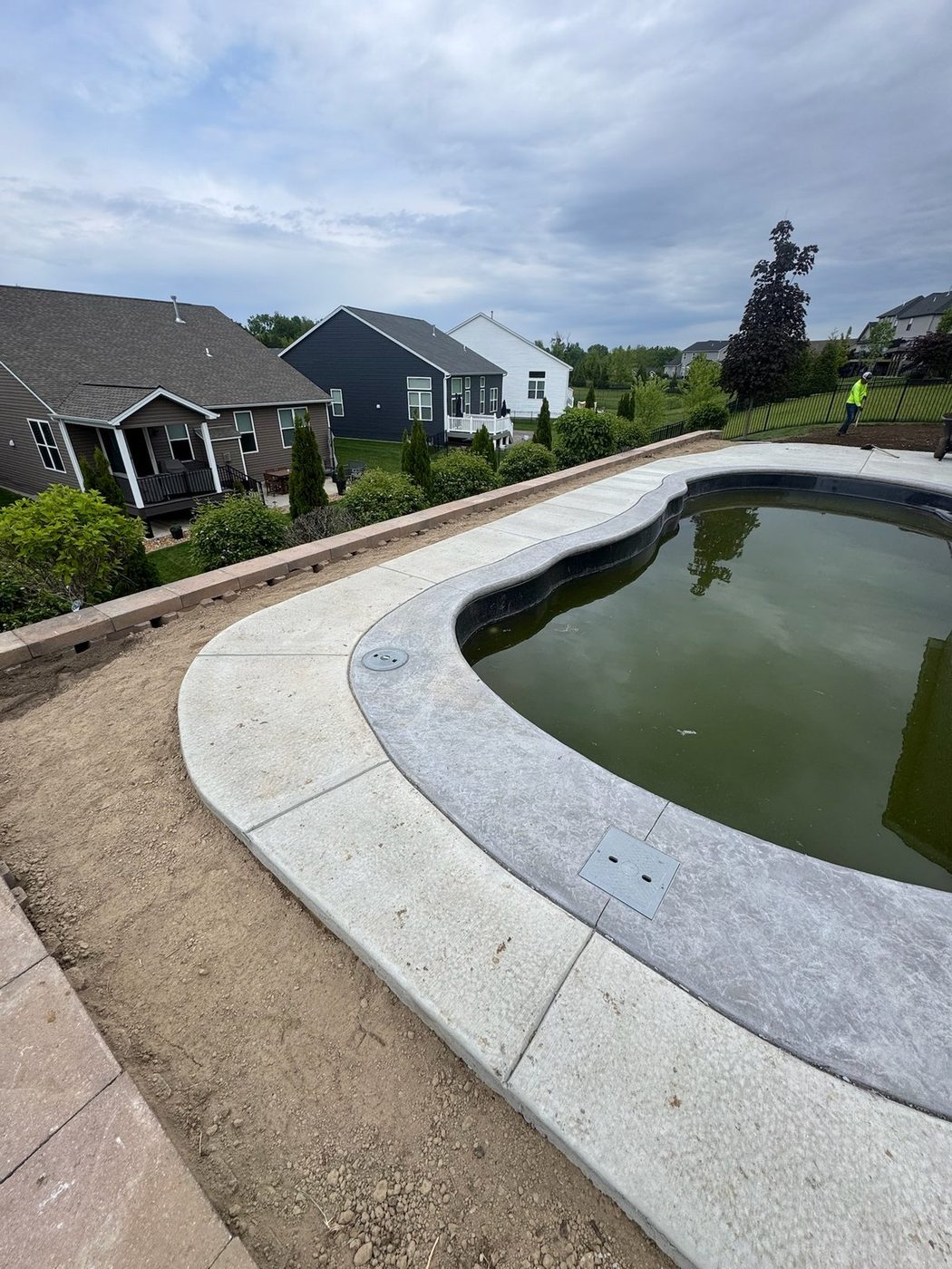 After — Lawn + landscape refresh