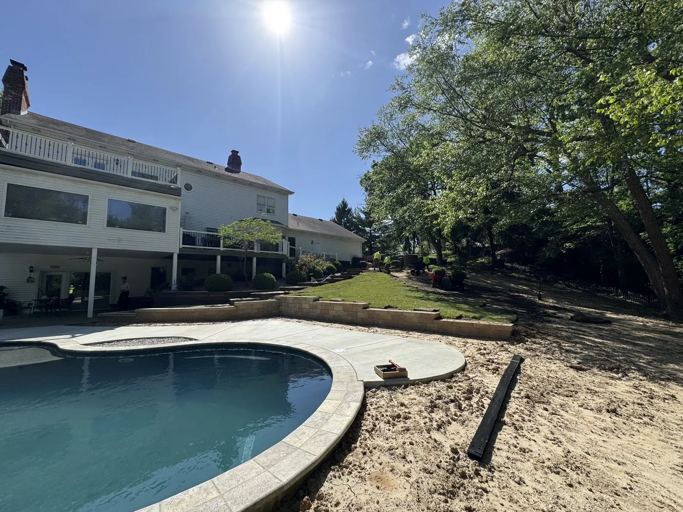 After โ Sod installation
