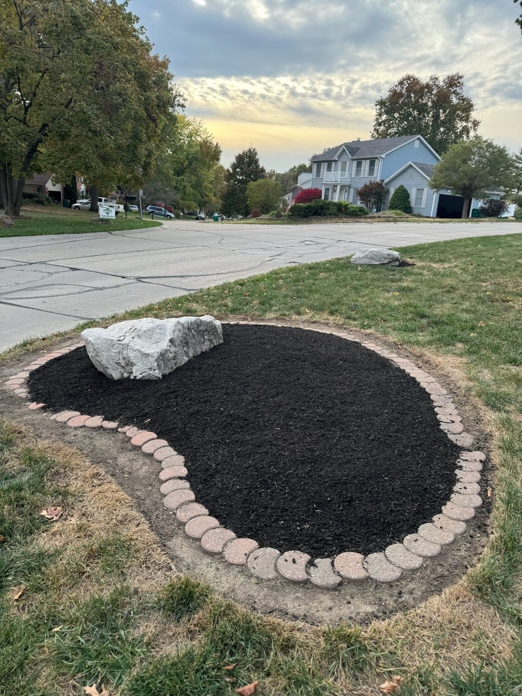 Metro West Lawn & Landscape project — Backyard transformation