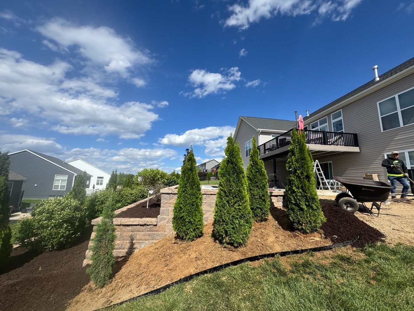 Metro West Lawn & Landscape project — Tree pruning