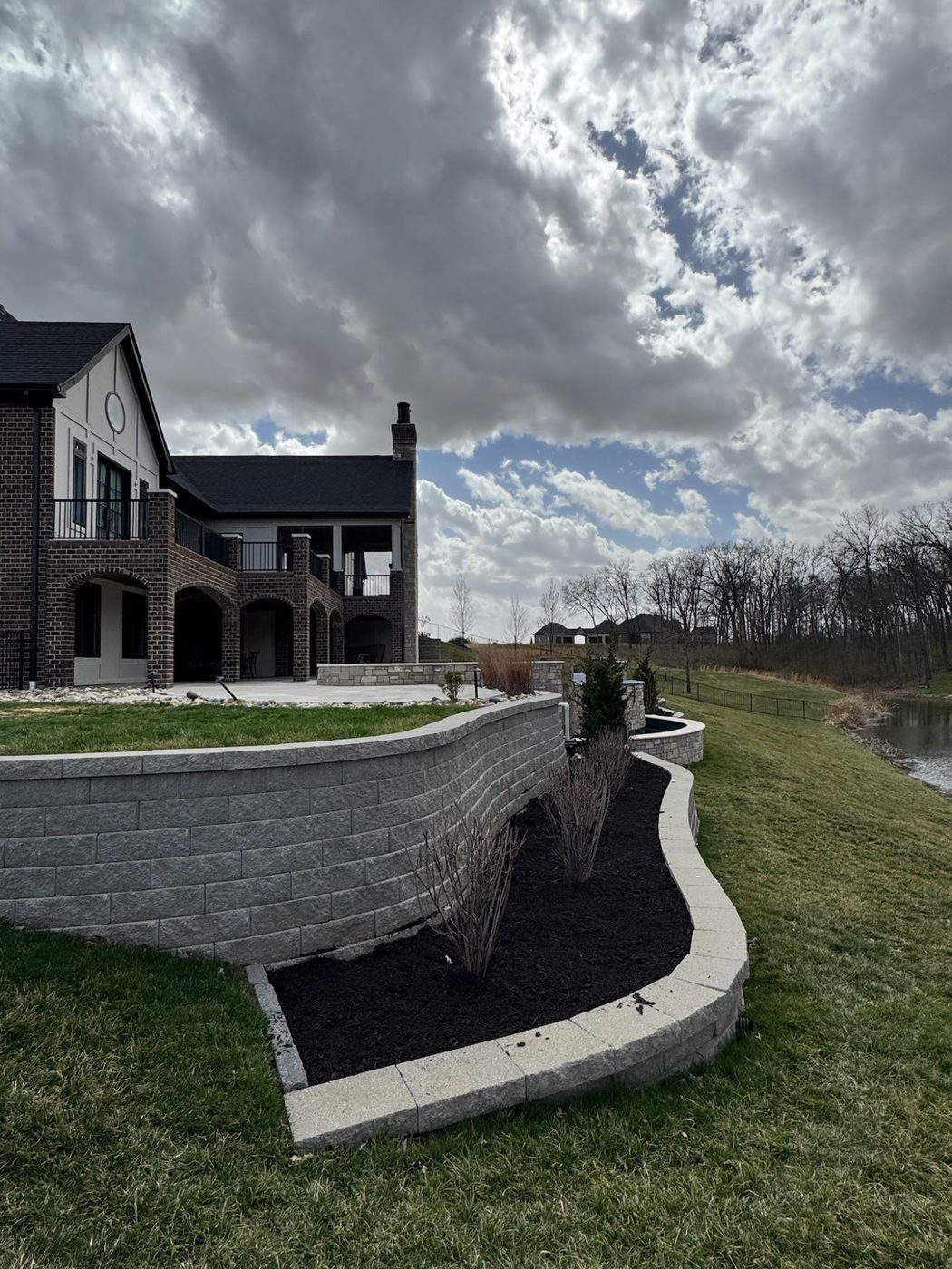 Metro West Lawn & Landscape project — Spring lawn prep