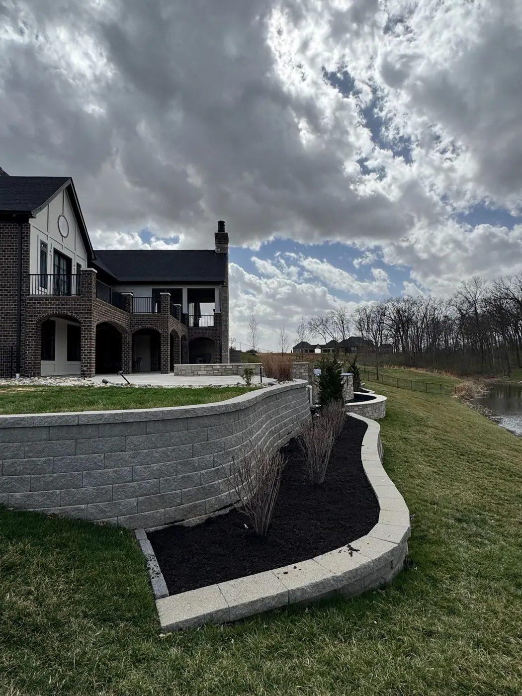Metro West Lawn & Landscape project โ Spring lawn prep