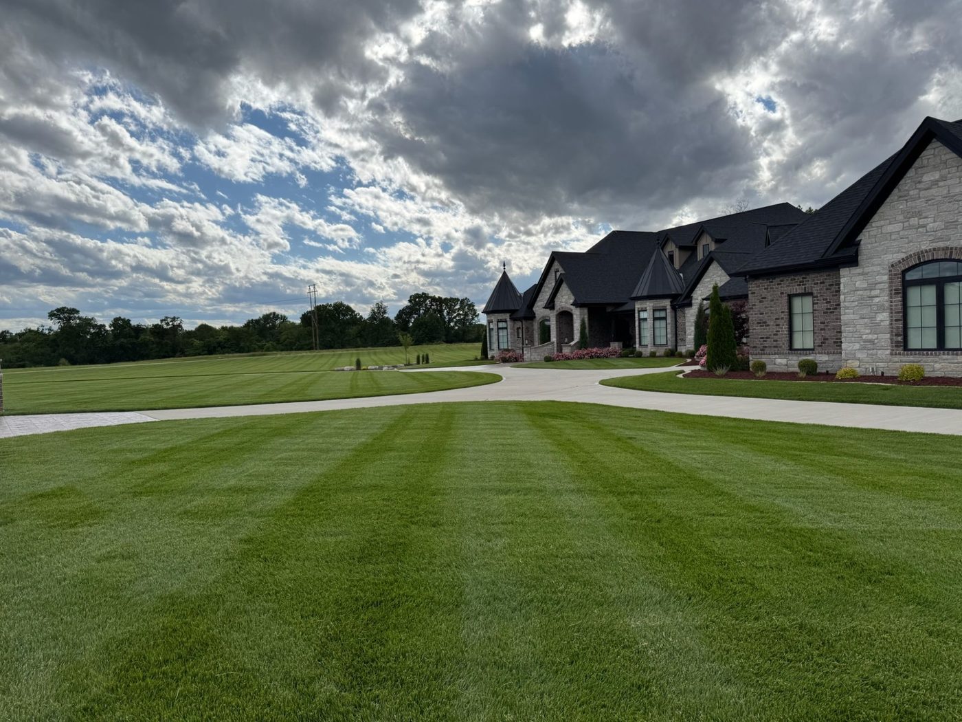 Metro West Lawn & Landscape project โ Curb appeal upgrade