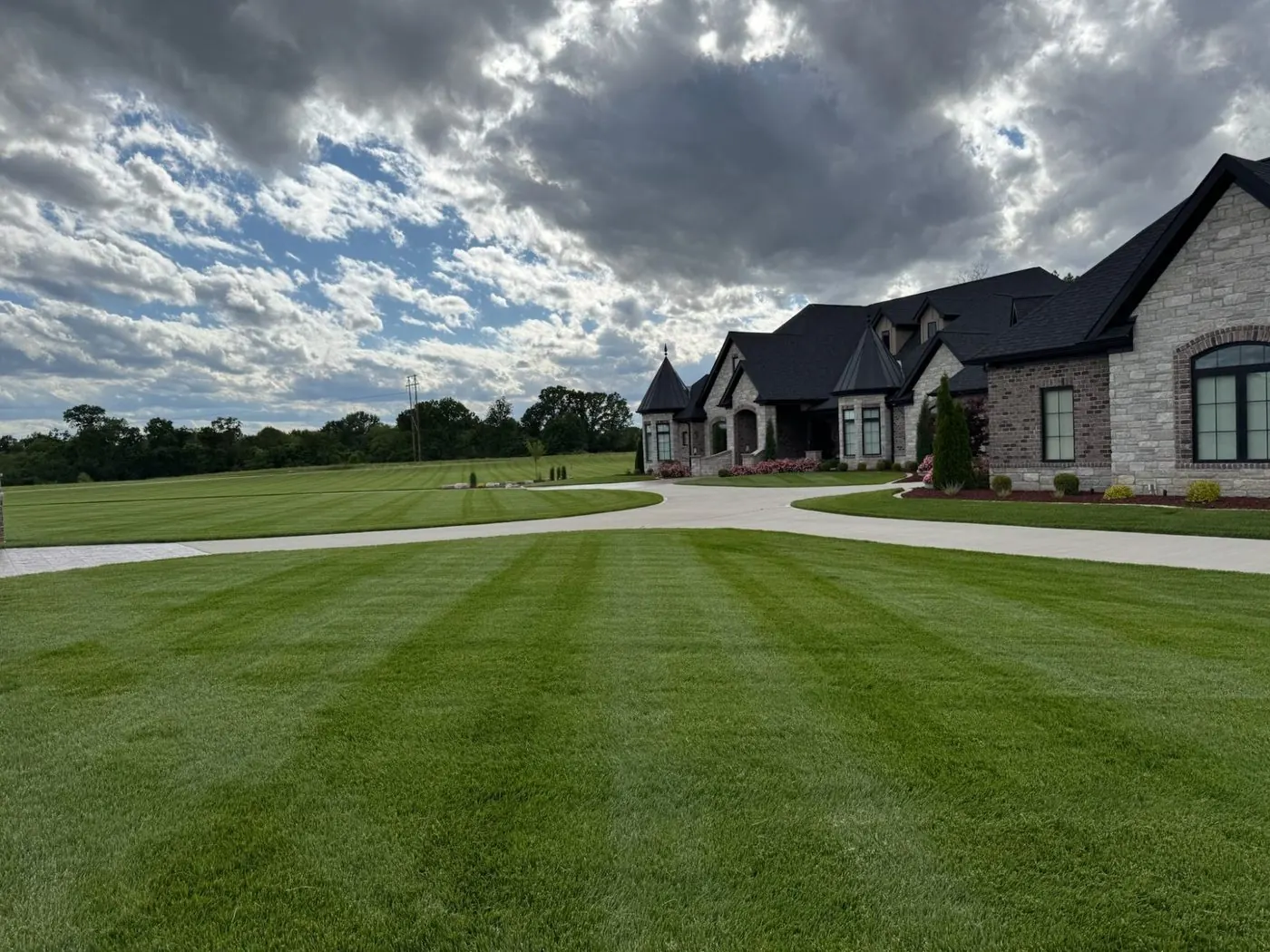 Metro West Lawn & Landscape project โ Curb appeal upgrade