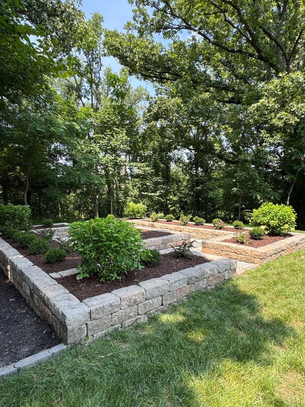 Metro West Lawn & Landscape project โ Holiday lighting install