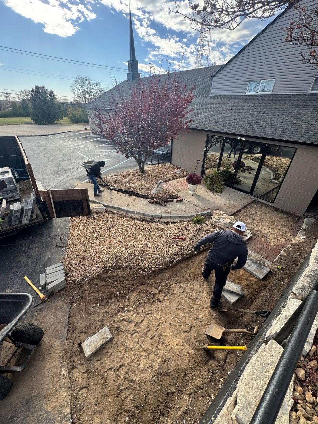 Metro West Lawn & Landscape project โ Mulch refresh